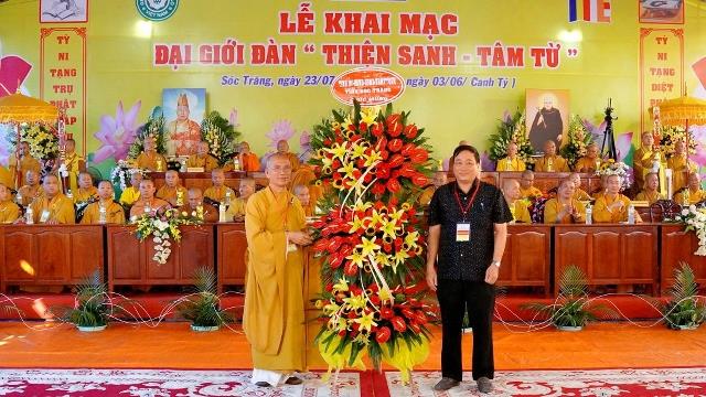Sóc Trăng: Trang Nghiêm Khai Mạc Đại Giới Đàn Thiện Sanh – Tâm Từ