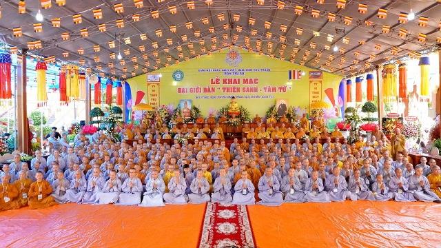 Sóc Trăng: Trang Nghiêm Khai Mạc Đại Giới Đàn Thiện Sanh – Tâm Từ