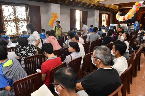 Chùa Giác Ngộ: 460 Người Tham Gia  Hiến Máu Nhân Đạo