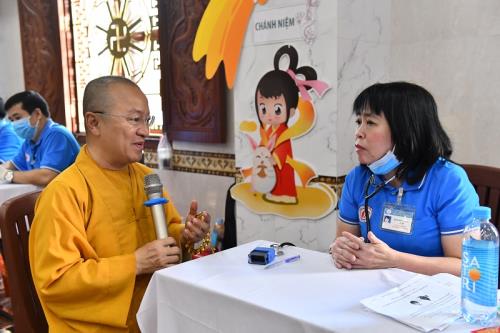 Chùa Giác Ngộ: 460 Người Tham Gia  Hiến Máu Nhân Đạo