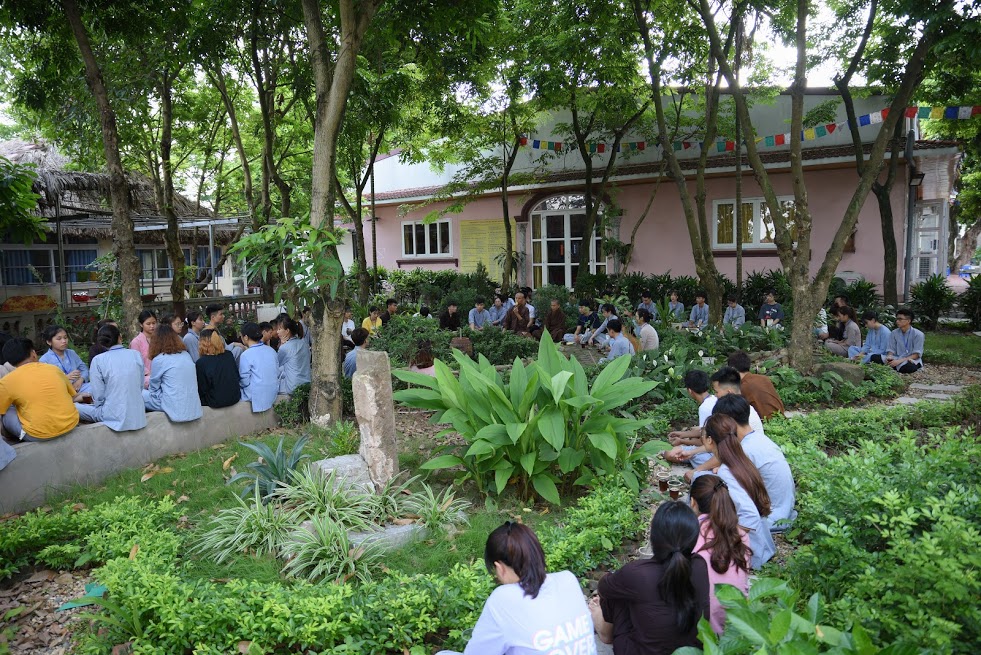 Hà Nội : Chùa Sủi tổ chức khóa tu Tìm Về An Lạc