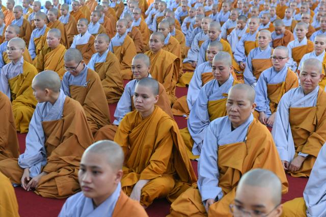 Lễ tác pháp an cư kết hạ tại trường hạ Học viện Phật giáo Việt Nam tại TP. HCM
