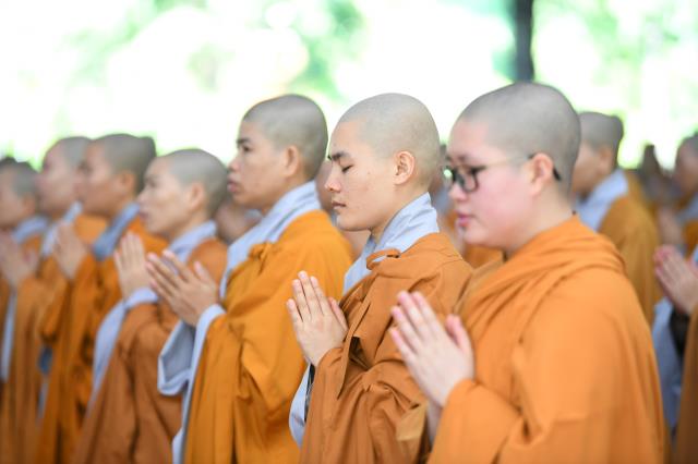 Lễ tác pháp an cư kết hạ tại trường hạ Học viện Phật giáo Việt Nam tại TP. HCM
