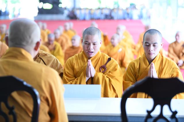 Lễ tác pháp an cư kết hạ tại trường hạ Học viện Phật giáo Việt Nam tại TP. HCM
