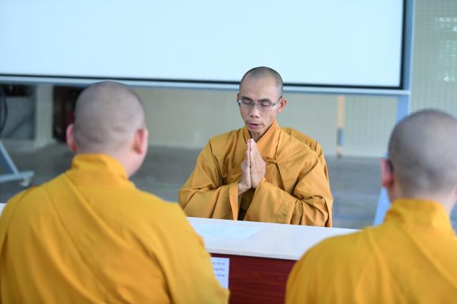 Lễ tác pháp an cư kết hạ tại trường hạ Học viện Phật giáo Việt Nam tại TP. HCM