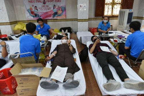 Sáng Thứ Bảy Ý Nghĩa Với “Hiến Máu Nhân Đạo” Tại Chùa Giác Ngộ  (HM36)