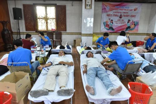 Sáng Thứ Bảy Ý Nghĩa Với “Hiến Máu Nhân Đạo” Tại Chùa Giác Ngộ  (HM36)
