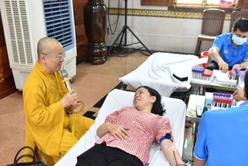 Sáng Thứ Bảy Ý Nghĩa Với “Hiến Máu Nhân Đạo” Tại Chùa Giác Ngộ  (HM36)