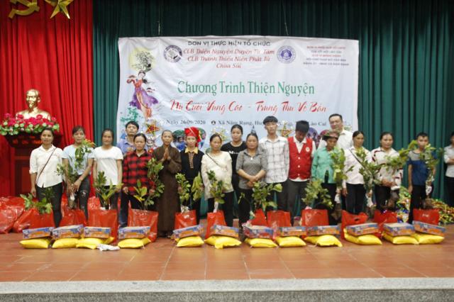 Lào Cai : CLB Thiện Nguyện Duyên Từ Tâm cùng CLB Thanh Thiếu Niên Phật Tử Chùa Sủi tổ chức chuyến đi thiện nguyện tại huyện Văn Bàn tỉnh Lào Cai