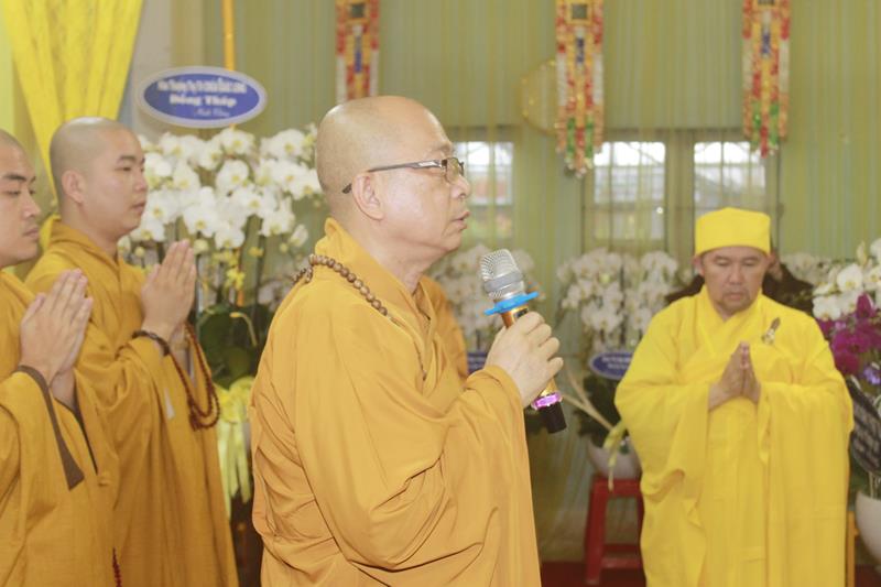 Đồng Tháp: Các đoàn viếng lễ tang cố Đại lão HT. Thích Thiện Huệ ngày thứ hai