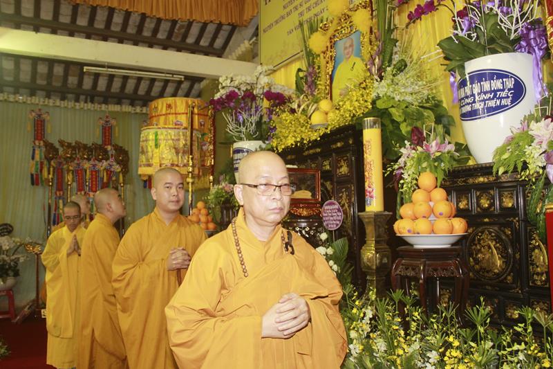 Đồng Tháp: Các đoàn viếng lễ tang cố Đại lão HT. Thích Thiện Huệ ngày thứ hai