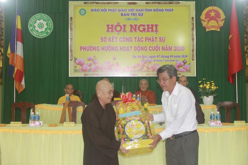 Đồng Tháp:  Phật giáo tỉnh Sơ kết Phật sự 06 tháng đầu năm 2020
