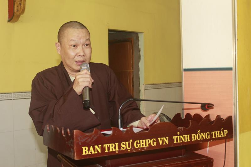 Đồng Tháp:  Phật giáo tỉnh Sơ kết Phật sự 06 tháng đầu năm 2020