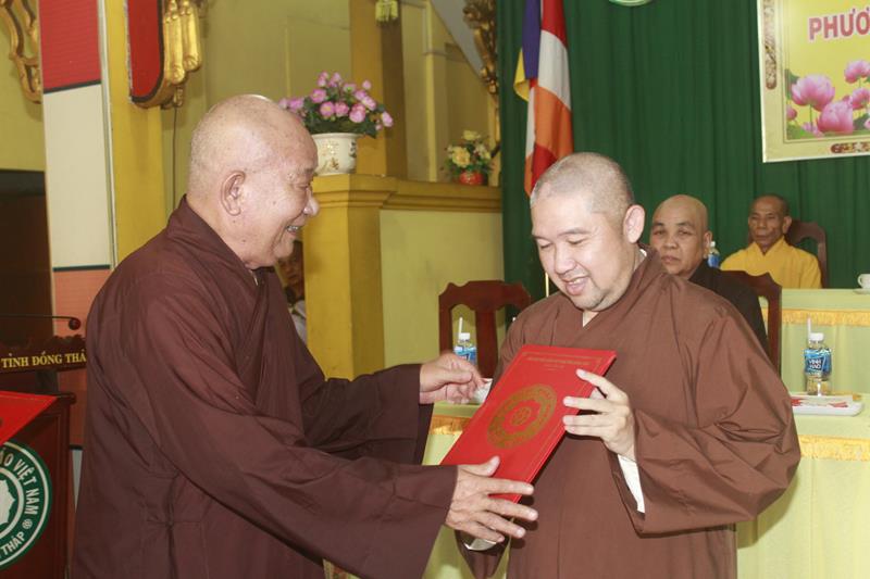 Đồng Tháp:  Phật giáo tỉnh Sơ kết Phật sự 06 tháng đầu năm 2020