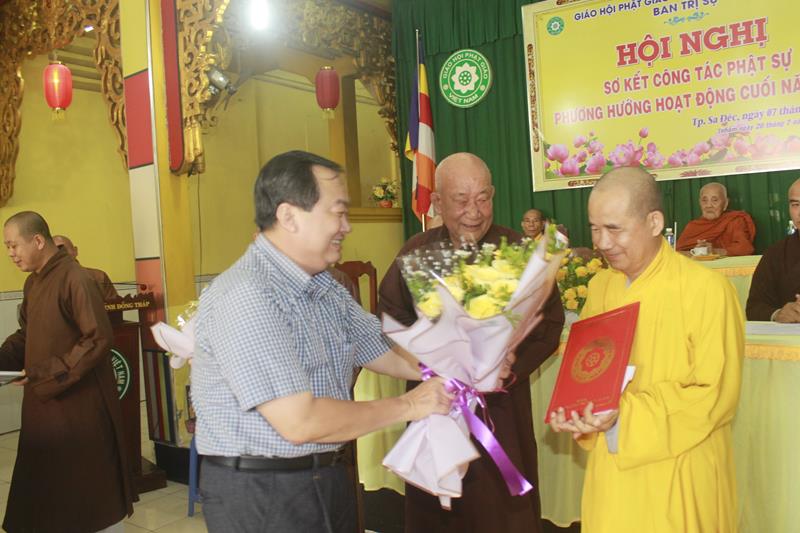 Đồng Tháp:  Phật giáo tỉnh Sơ kết Phật sự 06 tháng đầu năm 2020
