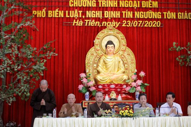 Vĩnh Phúc : Tổ Chức Chương Trình Ngoại Điểm Phổ Biến Luật Nghị Định Tín Ngưỡng Tôn Giáo