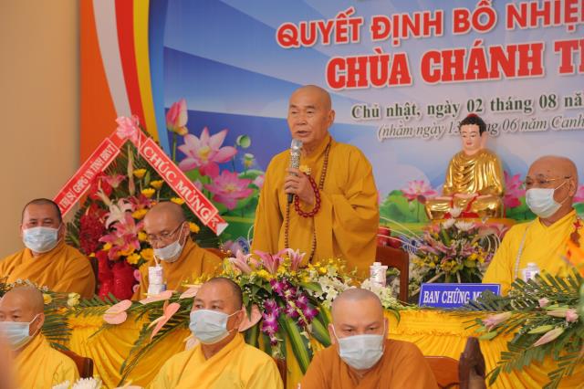 Bà Rịa – Vũng Tàu: Trang Nghiêm Lễ Bổ Nhiệm Trụ Trì Chùa Chánh Thiên