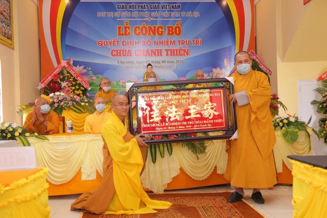 Bà Rịa – Vũng Tàu: Trang Nghiêm Lễ Bổ Nhiệm Trụ Trì Chùa Chánh Thiên