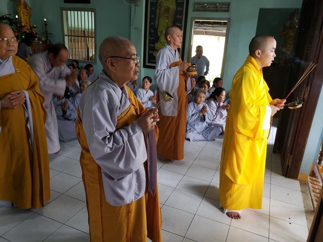 Lễ húy nhật lần thứ nhất cố Ni trưởng TN Diệu Thanh
