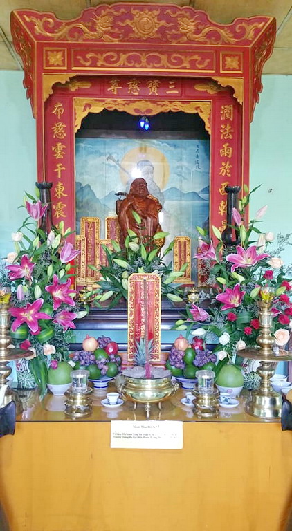 Chùa Thiên Bửu Thượng tưởng niệm Tổ Phước Tường