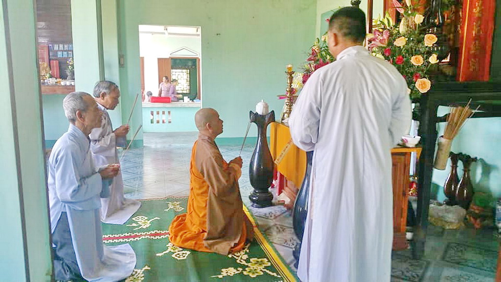 Chùa Thiên Bửu Thượng tưởng niệm Tổ Phước Tường