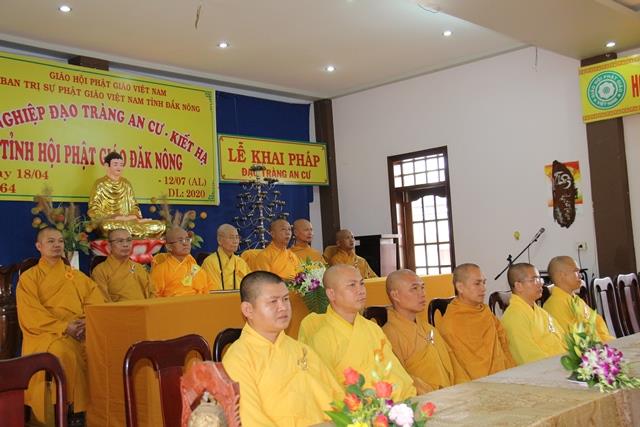 Ban Trị Sự Phật Giáo Tỉnh Đắk Nông Tác Pháp An Cư Năm 2020