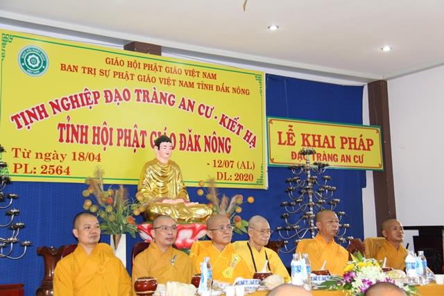 Ban Trị Sự Phật Giáo Tỉnh Đắk Nông Tác Pháp An Cư Năm 2020
