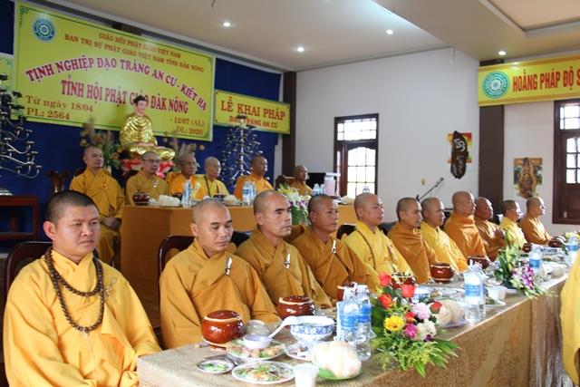 Ban Trị Sự Phật Giáo Tỉnh Đắk Nông Tác Pháp An Cư Năm 2020