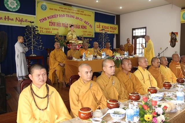Ban Trị Sự Phật Giáo Tỉnh Đắk Nông Tác Pháp An Cư Năm 2020
