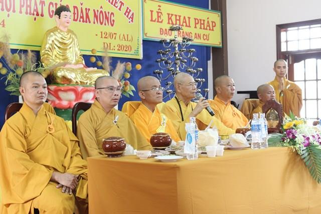Ban Trị Sự Phật Giáo Tỉnh Đắk Nông Tác Pháp An Cư Năm 2020