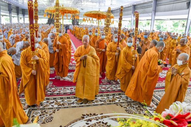 TP. HCM: LỄ TỰ TỨ TẠI TRƯỜNG HẠ HỌC VIỆN PHẬT GIÁO VIỆT NAM