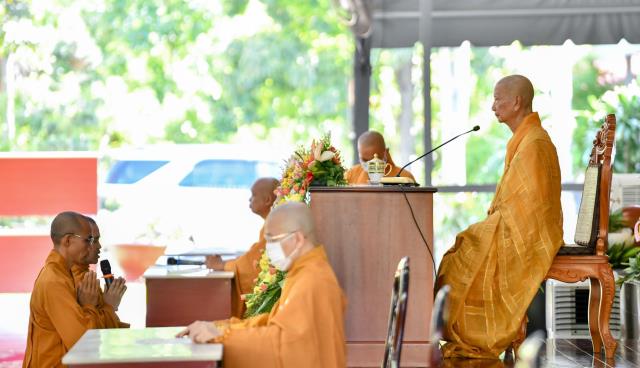 TP. HCM: LỄ TỰ TỨ TẠI TRƯỜNG HẠ HỌC VIỆN PHẬT GIÁO VIỆT NAM