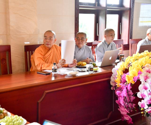 Chùa Thanh Tâm: Trung tâm Nghiên cứu Nữ giới PGVN họp về quy cách phiên dịch và biên tập TTTĐPGVN