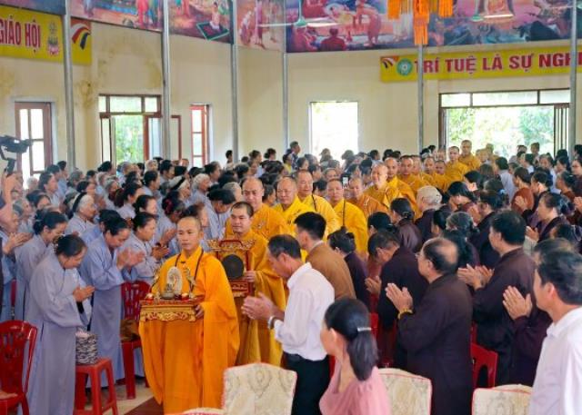 Thọ Xuân: Trường hạ Linh Cảnh tổ chức lễ khai pháp