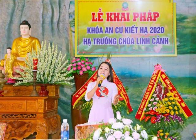 Thọ Xuân: Trường hạ Linh Cảnh tổ chức lễ khai pháp