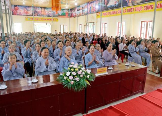 Thọ Xuân: Trường hạ Linh Cảnh tổ chức lễ khai pháp