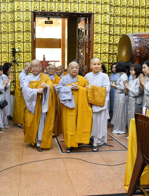 Chùa Giác Ngộ: Lễ Tưởng niệm 28 năm ngày viên tịch của HT. Thích Thiện Huệ