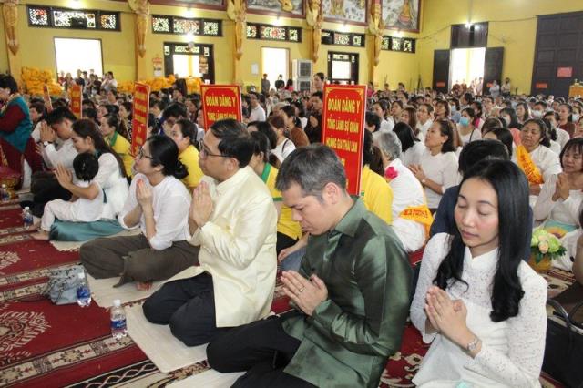 Đồng Nai: Tổng lãnh sự Vương quốc Campuchia - Malaysia - Hoàng gia Thái Lan dự lễ dâng Y Kathina tại Thiền viện Phước Sơn