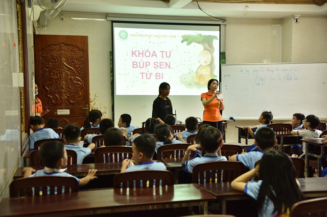 Búp sen từ bi - Lớp học đạo đức Phật giáo