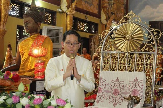 Đồng Nai: Tổng lãnh sự Vương quốc Campuchia - Malaysia - Hoàng gia Thái Lan dự lễ dâng Y Kathina tại Thiền viện Phước Sơn
