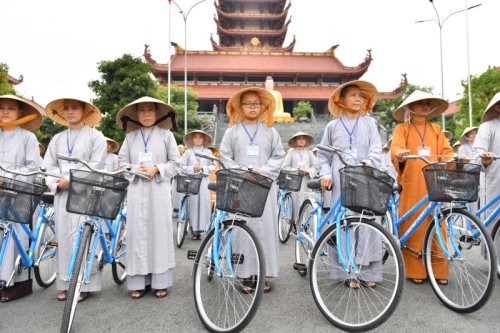 Tổng Kết Chương Trình Cúng Dường Xe Đạp Cho Học Viện Phật Giáo Việt Nam, Tp.HCM  (Cơ Sở 2)  (C261)
