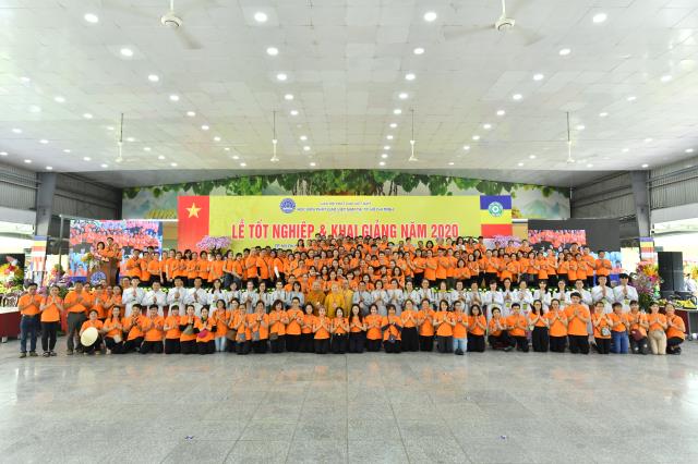 Trang nghiêm Lễ Tốt nghiệp và Tổng khai giảng tại HVPGVN tại TP. HCM