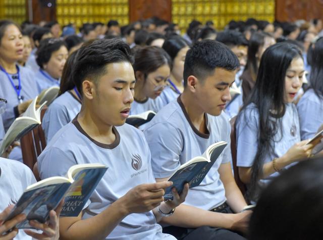 TP. HCM: Tiếp thêm sức mạnh qua khóa tu tuổi trẻ