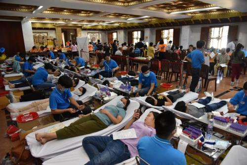 544 Người Tham Gia Hiến Máu Nhân Đạo Lần 38 Tại Chùa Giác Ngộ