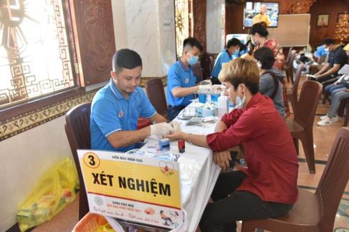 544 Người Tham Gia Hiến Máu Nhân Đạo Lần 38 Tại Chùa Giác Ngộ