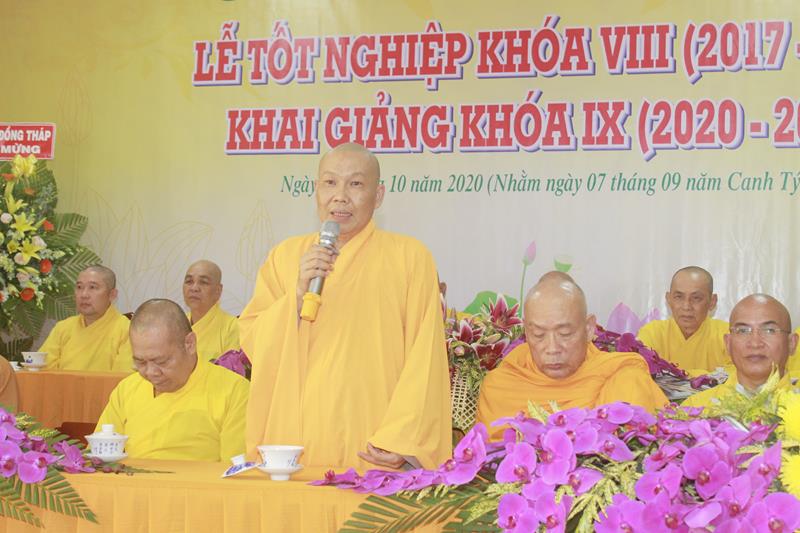 Đồng Tháp: Lễ tốt nghiệp khoá VIII và khai giảng khoá IX trường TCPH Đồng Tháp