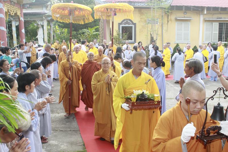Đồng Tháp: Lễ Công bố quyết định Bổ nhiệm Trụ trì chùa Phước Quang, huyện Lấp Vò