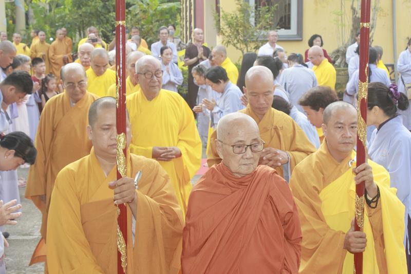 Đồng Tháp: Lễ Công bố quyết định Bổ nhiệm Trụ trì chùa Phước Quang, huyện Lấp Vò