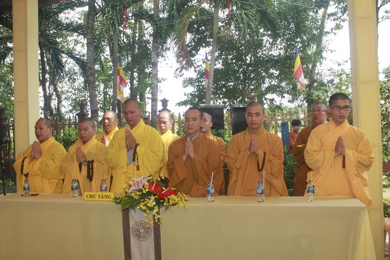 Đồng Tháp: Lễ Công bố quyết định Bổ nhiệm Trụ trì chùa Phước Quang, huyện Lấp Vò