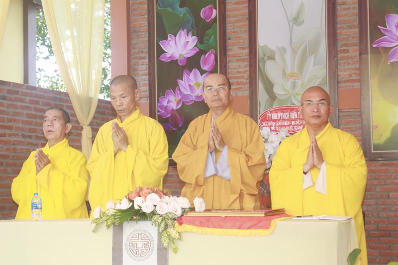 Đồng Tháp: Lễ Công bố quyết định Bổ nhiệm Trụ trì chùa Phước Quang, huyện Lấp Vò